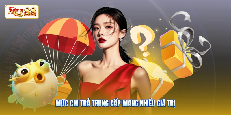 Mức chi trả trung cấp mang nhiều giá trị